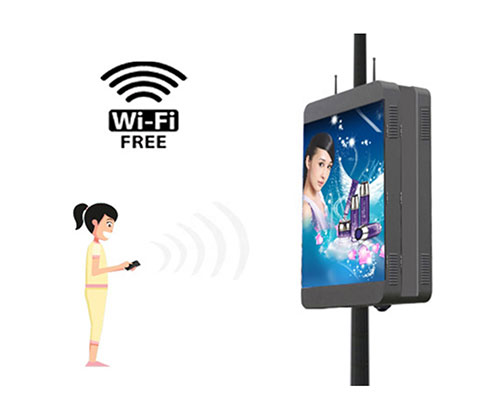 Street Light Pole LED Display